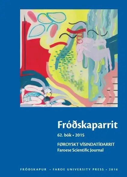 Fróðskaparrit 62. bók.