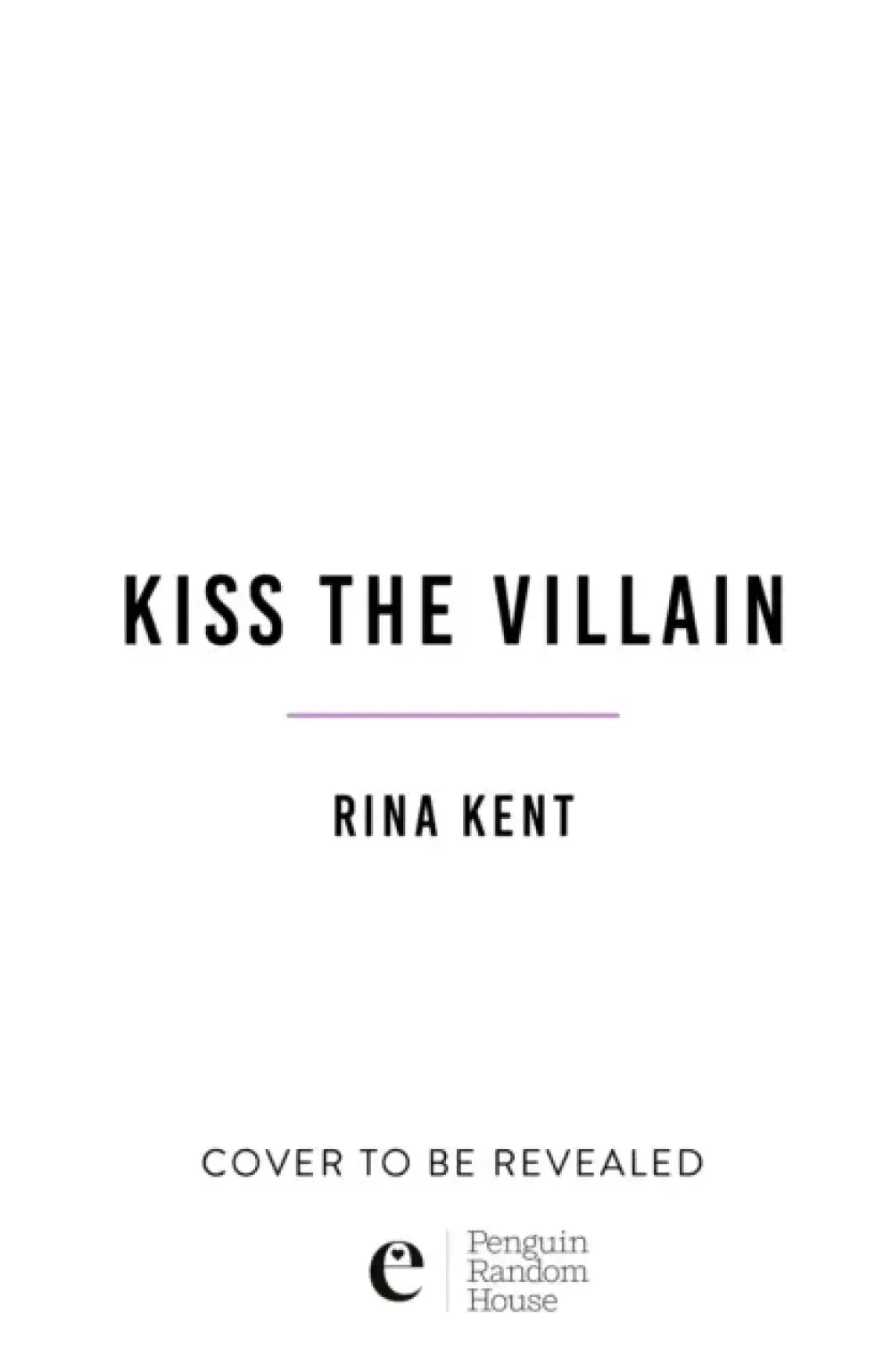 Kiss the Villain