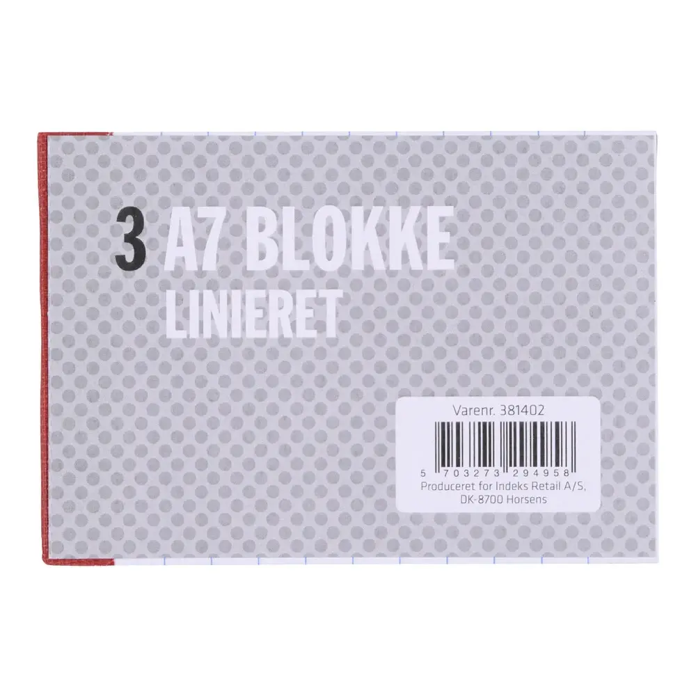 Blok telefonblok Relief a7 lin. 3pak