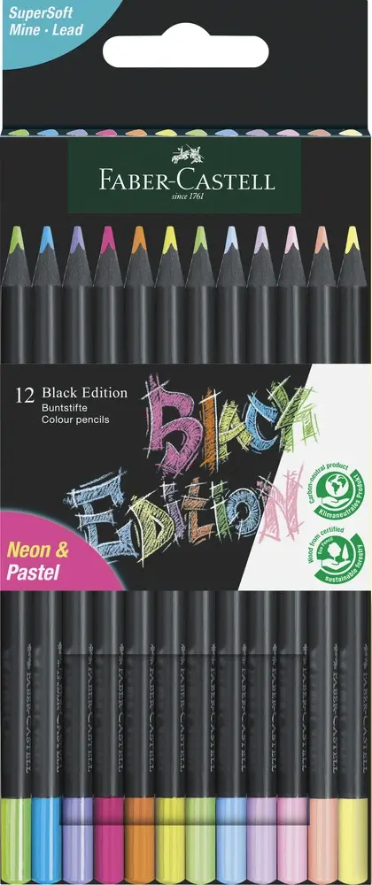 Farveblyant black edition Faber-Castell