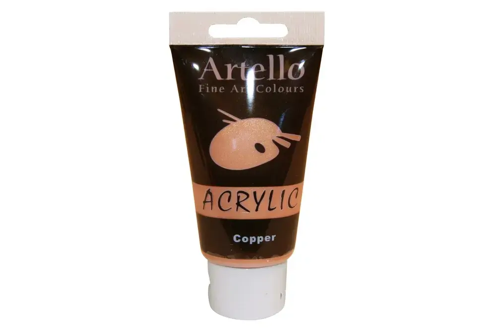 Akrylmaling Artello hvid titanium 75ml
